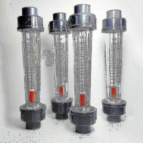 Débitmètre -15 l/min, tube en plastique, pour eau liquide, GuanGuan, zxl, longueur 202 mm, 2-18 l/min