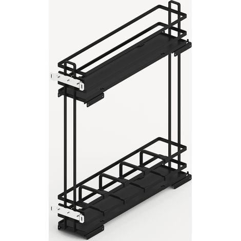 Hettich Lario Frontauszug 400 KB150 2-etagig anthrazit
