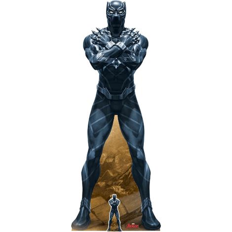 Figurine en carton Marvel Comics Black Panther H 184 CM