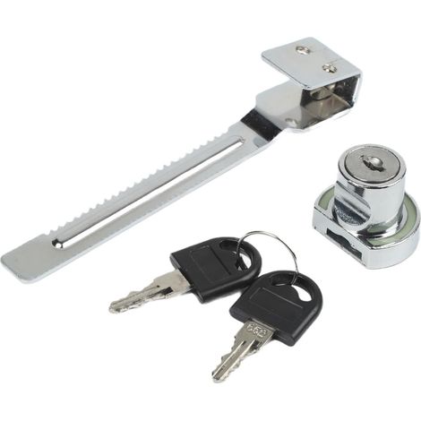 Zinc Alloy Glass Lock for Robust Child Safety Lock (A) (1/5)
