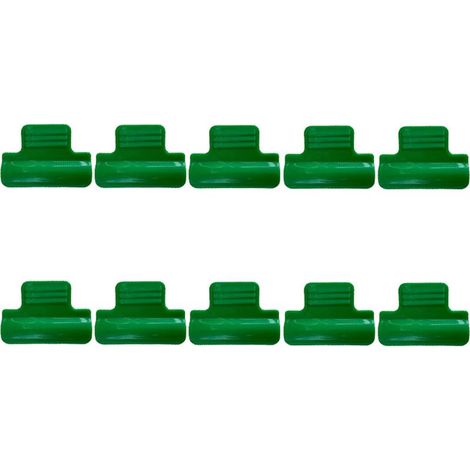 Attaches de serre pour plantes, support de filet d'ombrage, anneau de fixation pour treillis et piquets de jardin (1/5)