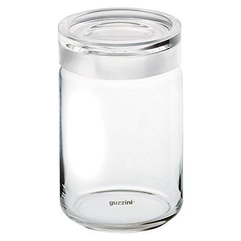 Guzzini Barattolo XL Kitchen Active Design, Trasparente, 10.5 x h22.5 cm (1/2)