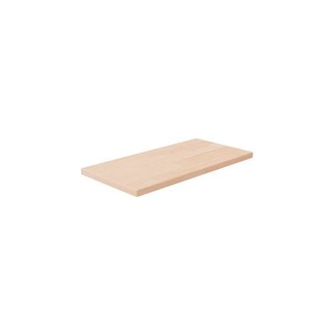 Panneau d'étagère 40x20x1,5 Bois de chêne massif non traité (1/4)