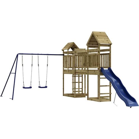 Outdoor Playset Impregnated Wood Pine vidaXL (1/5)