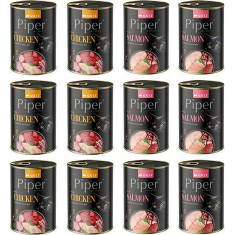 Dolina Noteci Piper Animals Mezcla de sabores - comida h煤meda para gatos - 12 x 400 g (1/2)