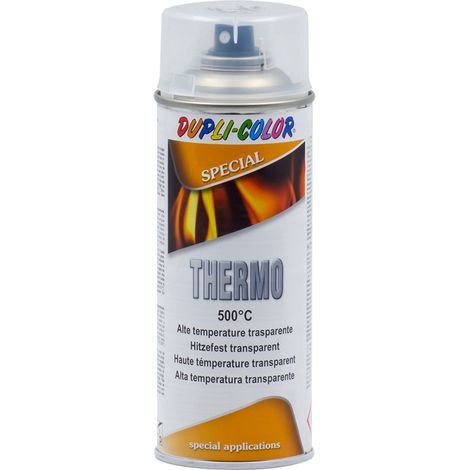 Spray Anticalorique 400 mL jusqu'à 800 C - thermo professionnel anticaloric de peinture:500. Clear Coat