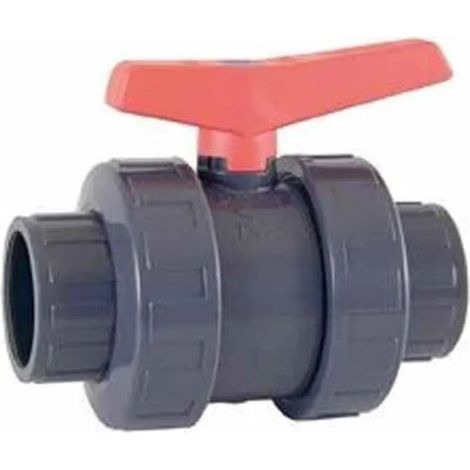 Válvula de bola cepex 02477 90 mm PVC-U resistente