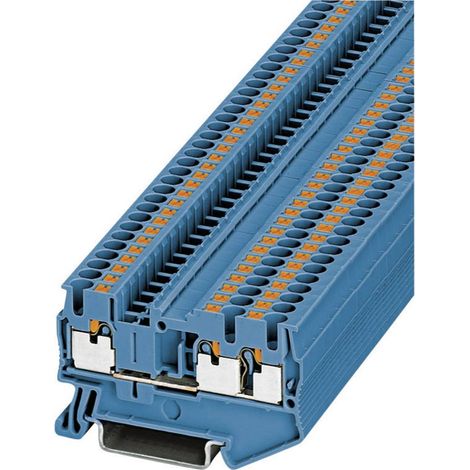 Phoenix Contact PT 2,5-TWIN BU 3209552 Morsetto passante Poli: 3 0.14 mm² 2.5 mm² Blu 1 pz. (1/2)