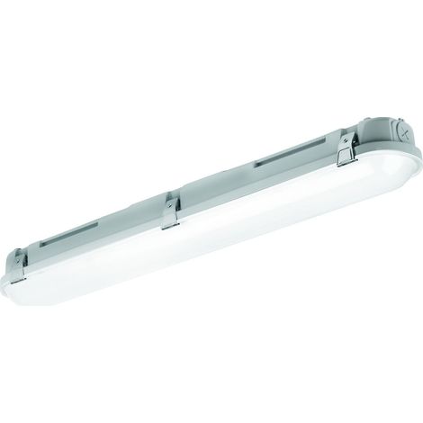 Luminaire étanche ORAKI 1 SWITCH gris 7-14W IP66 IK10 3000K-6500K - EUROPOLE - 590006 (1/4)