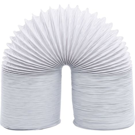 Exhaust Duct PVC 6 m 10 cm vidaXL
