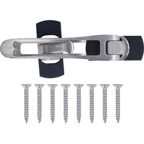 Verrou de porte à loquet haute sécurité en alliage de zinc, accessoire de quincaillerie pour meubles et armoires (1/5)