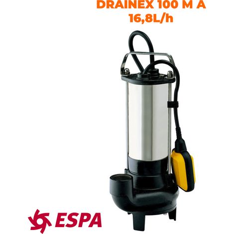 Bomba de achique de aguas limpias DRAIN 100 - ESPA (1/4)