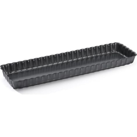 Stampo per torta rettangolare con fondo removibile 35,6 cm - De Buyer (1/4)