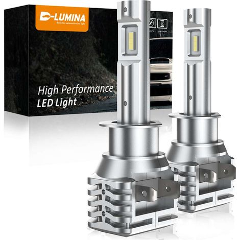 Kit Full Led Compatto H1 12V 30W 6000 Lumen Canbus All In One IP65 Senza Ventola (1/3)