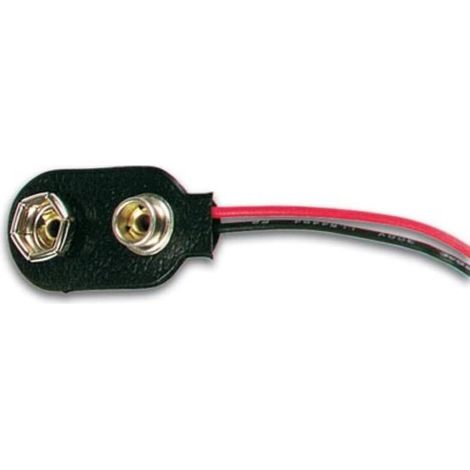 CONTACT A PRESSION POUR 1 PILE 9V (TYPE "I")