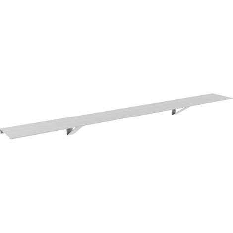Vitavia Wandregal für Gewächshäuser, aluminium eloxiert, 122 x 15 cm (1/4)