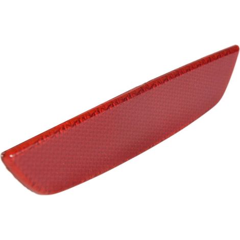 Cache de réflecteur de feu stop arrière en plastique rouge (1 pièce) pour Toyota C-HR CHR 2016-2020 (1/5)