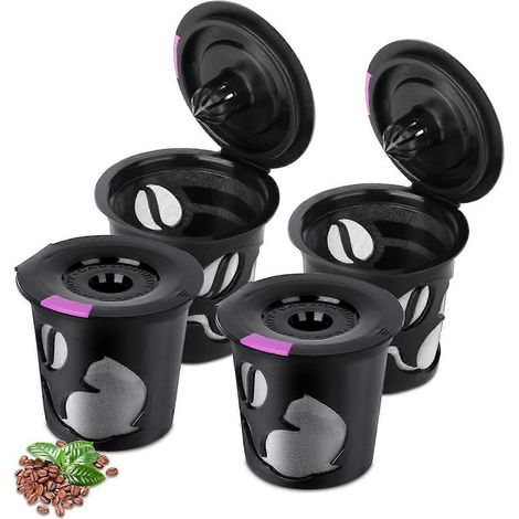 Wiederverwendbare K-Cups für K-Mini/K-Duo, BPA-frei, nachfüllbare Einzel-K-Cups