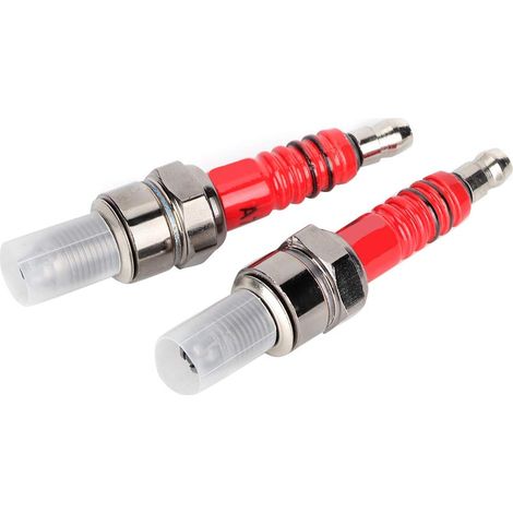 2 candele A7TC A7TJC 3 elettrodi adatti per scooter ATV quad GY6 50cc 125cc (1/4)