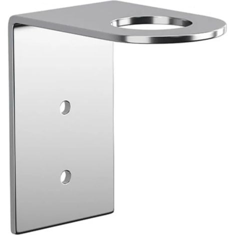 Distributeur mural en acier inoxydable 304 brossé, organisateur de salle de bain pour savon liquide, porte-savon pour les mains et flacon de savon. (1/5)