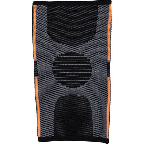 Genouillère De Sport En Nylon Élastique Respirant - Protection Musculaire Pour Activités Athlétiques - Taille M Orange (1/2)