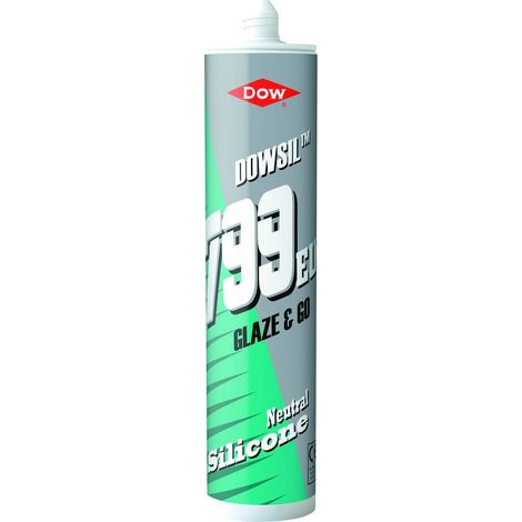 Dowsil 799 Glaze & Go Silicone Sealant Clear 310ml