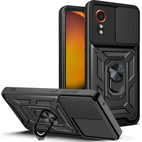 Funda protectora para Samsung Galaxy Xcover 7, CamShield Slide, negra. (1/5)