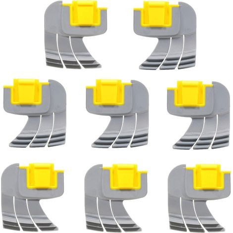 Cepillo de limpieza ciclónico de repuesto para limpiafondos Zodiac Polaris MX8 Elite, MX6 Elite y Maxx (paquete de 8, referencia R0714400) (1/5)