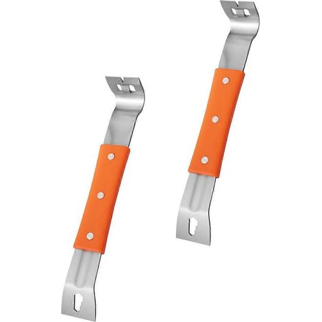 Lot de 2 barres de levier en acier inoxydable pour écrous et écrous - (1/5)