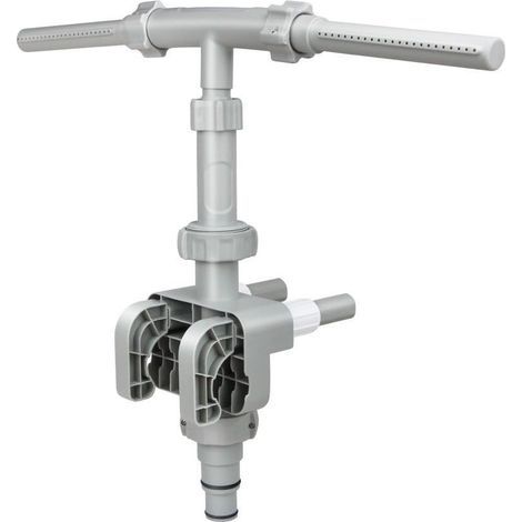 Double Nozzle Pool Fountain Aerator, Adjustable Double Jet Pool Waterfall for Above Ground and In-Ground Pools, 1.5 Inch Return Jet Fitting, Swimming Pool Accessories for (1/5)
