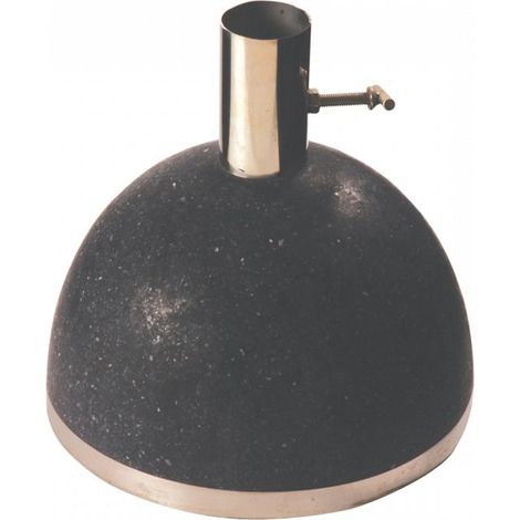 Pied de parasol granit noir S