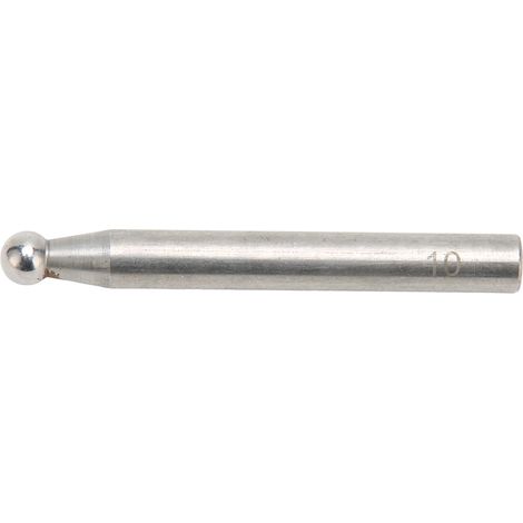 Poinçon de Dappage en Acier Allié Professionnel pour Formage de Métal et Fabrication de Bijoux, 0.4 Pouce (1/5)