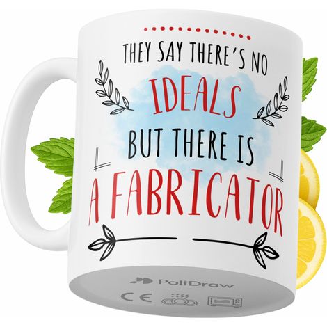Taza divertida para fabricante, taza de café o té con diseño gráfico y texto humorístico. Taza ideal para cumpleaños, santos y días festivos. Taza premium para ocasiones especiales en casa, la oficina (1/5)