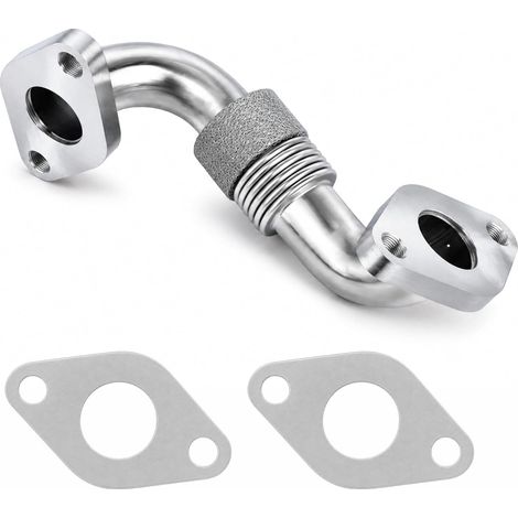 tuyau vanne egr 1.9 tdi 38mm 038131521CC, 038131521BQ, 038131521AP, 61384D, 500004, Tube refroidisseur EGR 1.9tdi Pour moteur 1.9L 189 6CC 116Cu. In. l4 DIESEL SOHC (1/5)