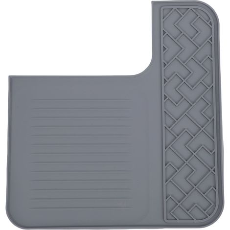 Rutschfester, hitzebeständiger Silikon-Top-Schutz für die Kaffeemaschine ES601 – Hochwertiges Material, Maße 300 x 310 mm, Farbe: Grau (1/5)