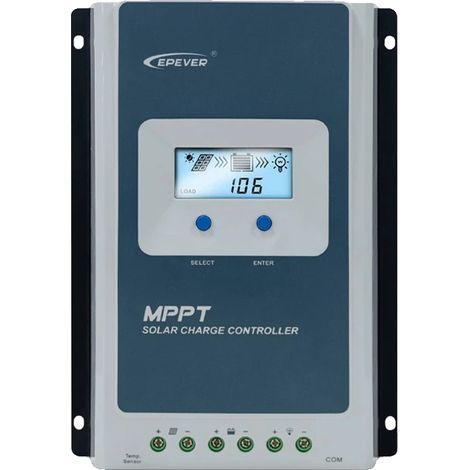 Contrôleur de Charge Solaire, Capacité 30A, Technologie MPPT, Seulement 3210AN G3, 30A, 12V 24V (1/2)