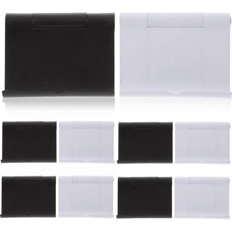 Lot de 10 supports de téléphone pliables, supports de téléphone de bureau à angle réglable (1/5)