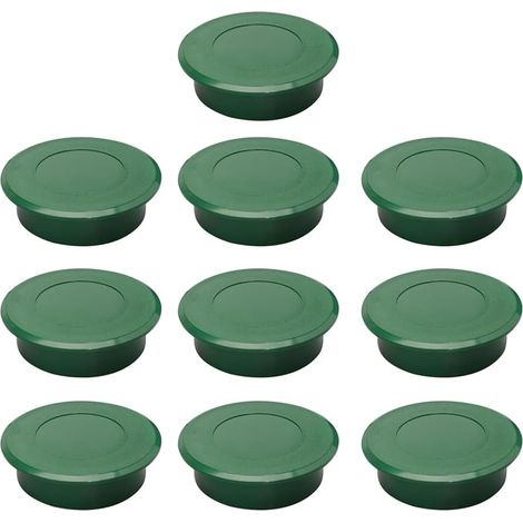 10 Pièces Couverture de Tasse de Golf Aides à L'Entraînement de Pratique de Golf Couvre-Trous de Trou de Golf Mettant la Couverture Verte pour le Jardin de Terrain de Golf Installation Facil (1/5)