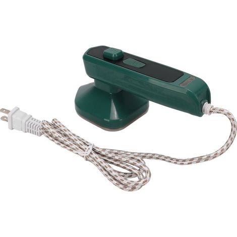 Fer à repasser portable pour utilisation à sec et humide, vapeur puissante, réservoir d'eau transparent, prise américaine, 110 V (1/5)