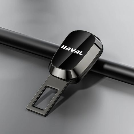 Einteiliger Sicherheitsgurtverlängerer – Verriegelungsschnalle für Rücksitz, Sicherheitsgurtverlängerer im Haval-Stil, universeller Autogurtverschluss, Schwarz