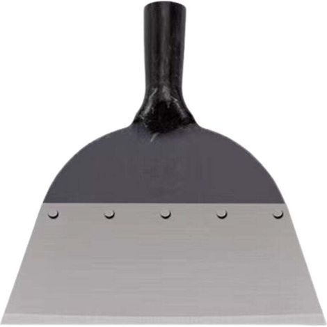 Pelle de nettoyage de jardin en acier polyvalente, pelle plate, largeur de la tête de pelle 27,5 cm (1/4)