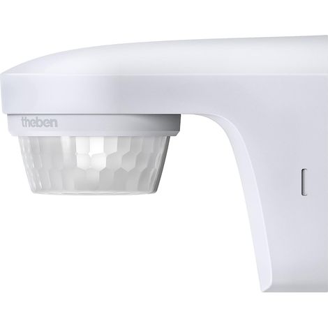 Theben theLuxa S180 WH Bewegungsmelder, Erfassungswinkel 180°, für  Außenbereich