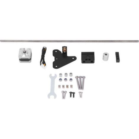 Kit de mise à niveau double axes Z pour pièces d\'imprimante 3D CR10 avec vis mère de 515 mm, moteur de 4 mm (1/5)