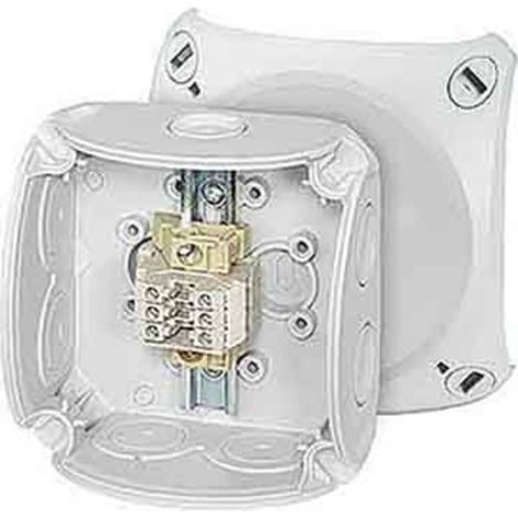 HENSEL RK 0203 T QUADRO DI DISTRIBUZIONE 93 X 93 X 62 GRIGIO 1 PZ. (1/2)