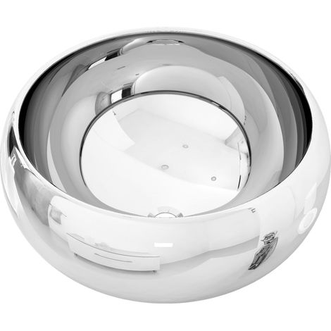 Waschbecken 40 x 15 cm Keramik Silbern vidaXL
