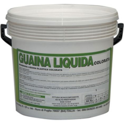 GUAINA LIQUIDA RESINOSA BIANCO 20 KG- 1,0 pz