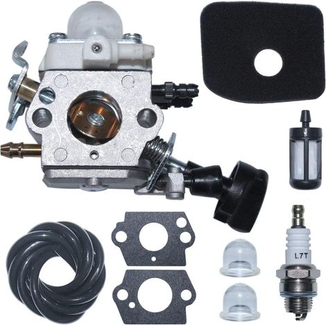 Kit de carburateur avec filtre à air, filtre à carburant et bougie C1M-S261B pour souffleur STIHL SH56 SH56C SH86 SH86C BG86 4241 120 0616 (1/5)