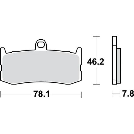 Pastillas de freno TRW MCB816SV
