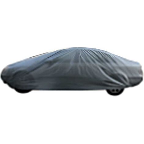 Housse de voiture - ECO BUDGET - Protection contre la poussiere - Imperméable - Polyéthylene - 430x165x120 cm