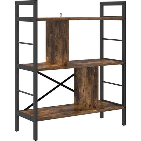 Maison Exclusive - Bücherregal Geräucherte Eiche 75 x 30 x 91 cm